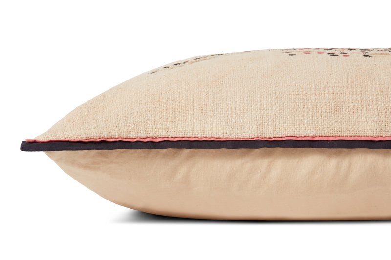 media image for Handcrafted Ivory / Black Pillow Alternate Image 1 261