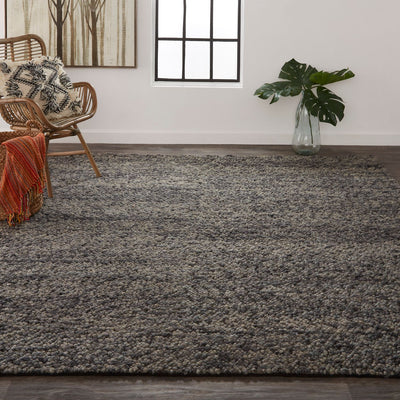 product image for Genet Hand Woven Chracoal Gray Rug by BD Fine Roomscene Image 1 3