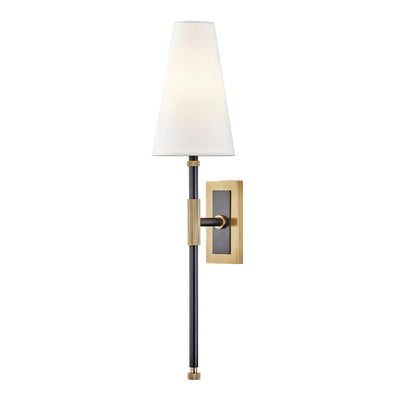 product image for bowery 1 light wall sconce design by hudson valley 2 12