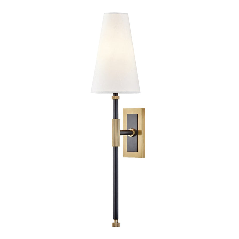 media image for bowery 1 light wall sconce design by hudson valley 2 227