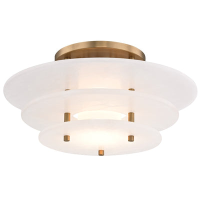 product image of gatsby led flush mount 9016f design by hudson valley lighting 1 589