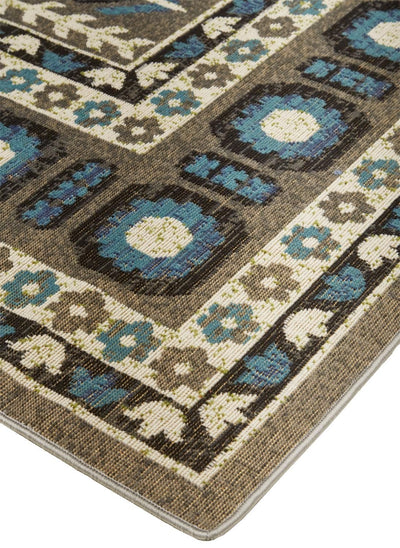 product image for Hurst Gray and Blue Rug by BD Fine Corner Image 1 43