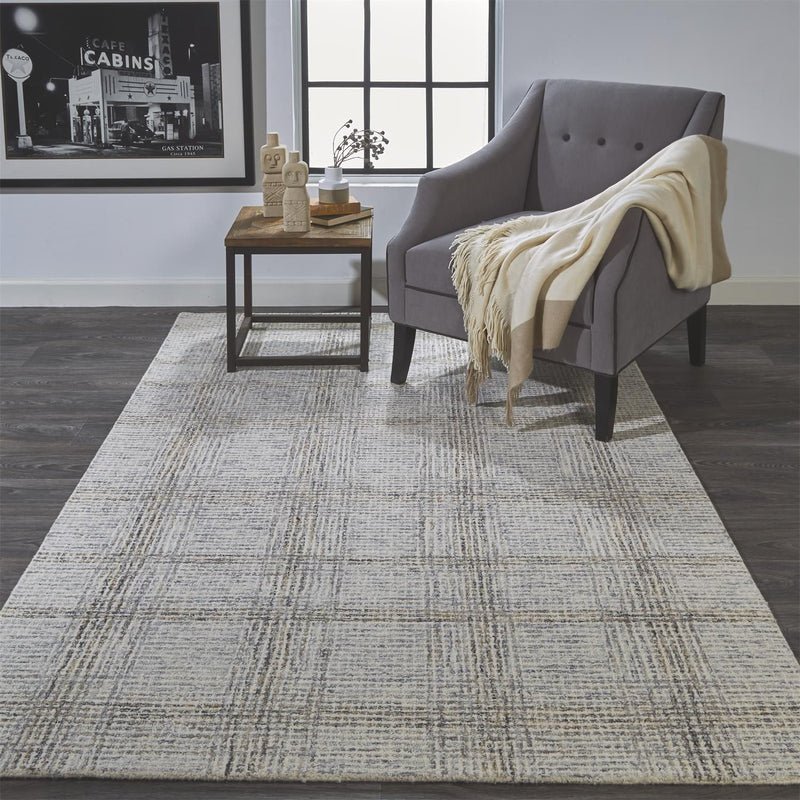 media image for Natal Ivory and Gray Rug by BD Fine Roomscene Image 1 271