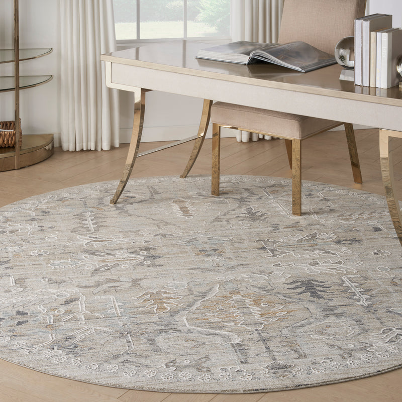 media image for lynx ivory taupe rug by nourison 99446083227 redo 18 217