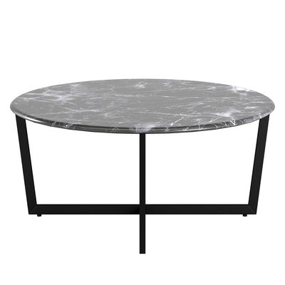 product image for Llona 36" Round Coffee Table in Various Colors & Sizes Flatshot Image 1 45