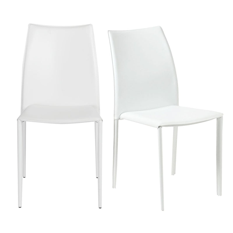 media image for Dalia Stacking Side Chair in Various Colors - Set of 2 Alternate Image 5 279