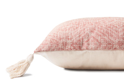 product image for Hand Woven Pink Pillow - Cover + Down Insert - Open Box 2 77