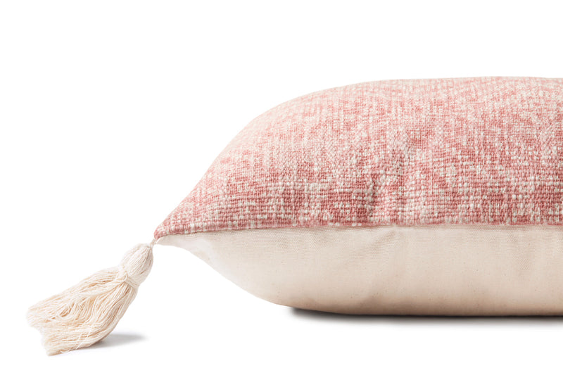 media image for Hand Woven Pink Pillow - Cover + Down Insert - Open Box 2 249