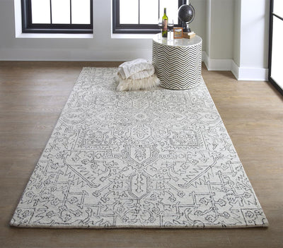 product image for Natal Hand Tufted Ivory Rug by BD Fine Roomscene Image 1 58