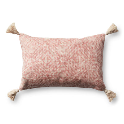 product image of Hand Woven Pink Pillow Flatshot Image 1 558