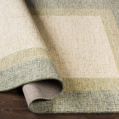 product image for Elena Wool Green Rug Fold Image 20