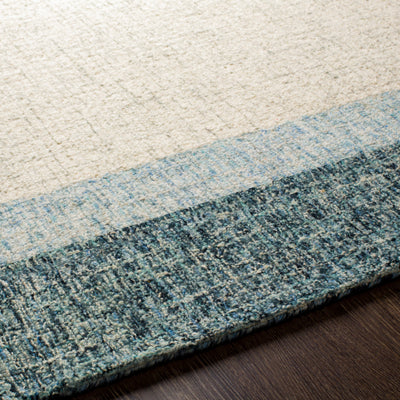 product image for Elena Wool Blue Rug Texture Image 50