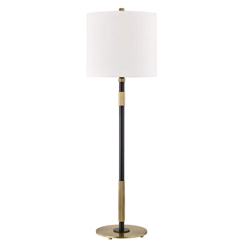 media image for bowery 1 light table lamp design by hudson valley 1 274