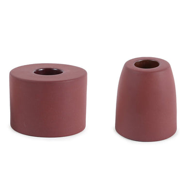 product image of Petite Ceramic Taper Holder in Earth 51