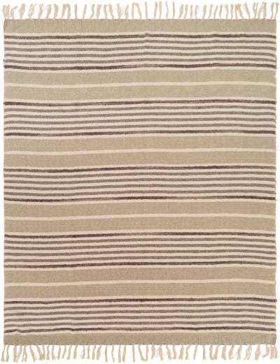 product image for Beau EAU-1000 Knitted Throw in Khaki & Medium Gray by Surya 32