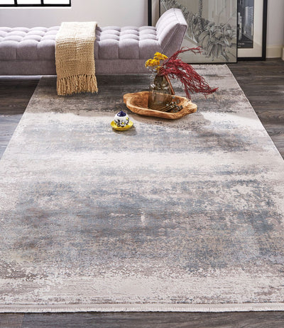 product image for Lindstra Gray and Silver Rug by BD Fine Roomscene Image 1 51