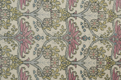 product image for Bennet Hand Knotted Gray and Pink Rug by BD Fine Texture Image 1 31