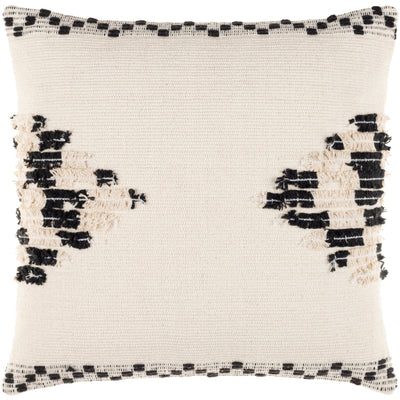 product image of Edwina Cotton Cream Pillow Flatshot Image 567