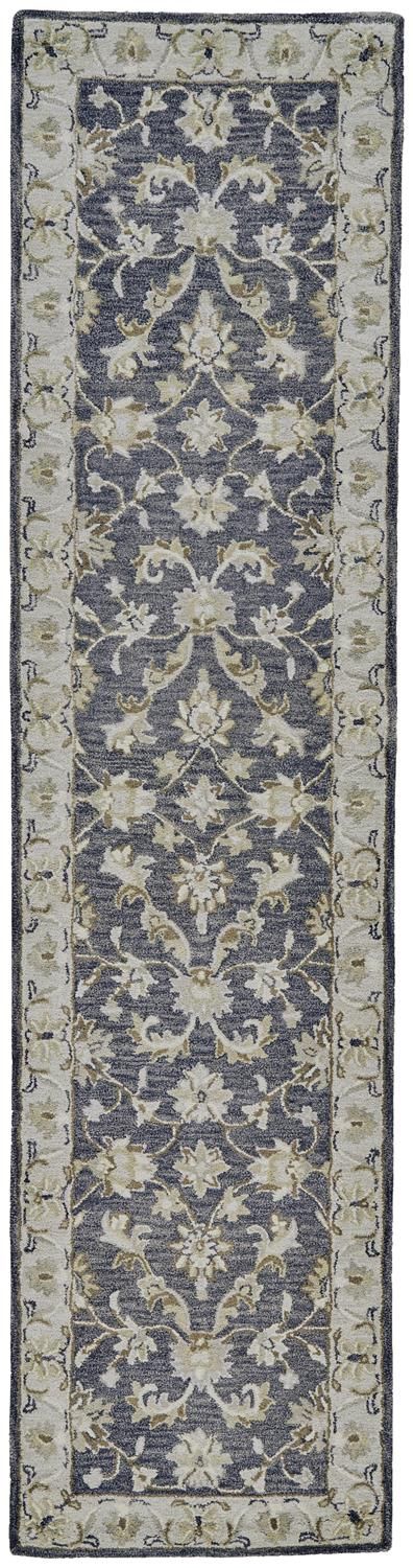 product image for Botticino Hand Tufted Blue and Gray Rug by BD Fine Flatshot Image 1 23