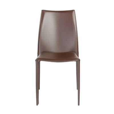 product image for Dalia Stacking Side Chair in Various Colors - Set of 2 Flatshot Image 1 85