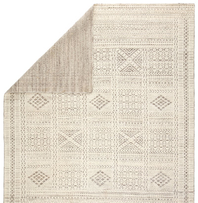 product image for rei07 jadene hand knotted geometric white light gray area rug design by jaipur 2 73