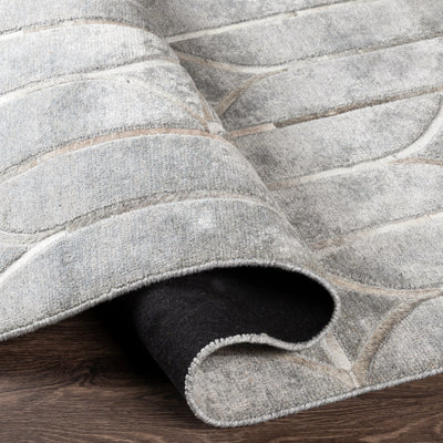 product image for Eloquent Viscose Grey Rug Fold Image 94