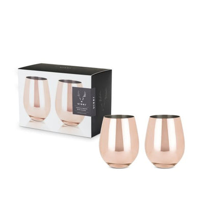 product image of copper stemless wine glasses 1 531