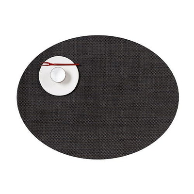 product image for mini basketweave oval placemat by chilewich 100130 002 9 79