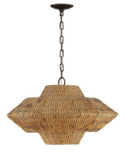 product image for Luca Rattan 3 Tier Chandelier By Lumanity 2 49