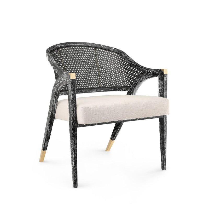 media image for Edward Lounge Chair in Black design by Bungalow 5 229