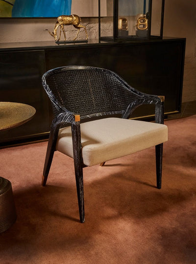 product image for Edward Lounge Chair in Black design by Bungalow 5 99