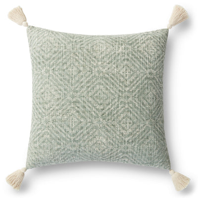product image for Hand Woven Green Pillow Flatshot Image 1 74