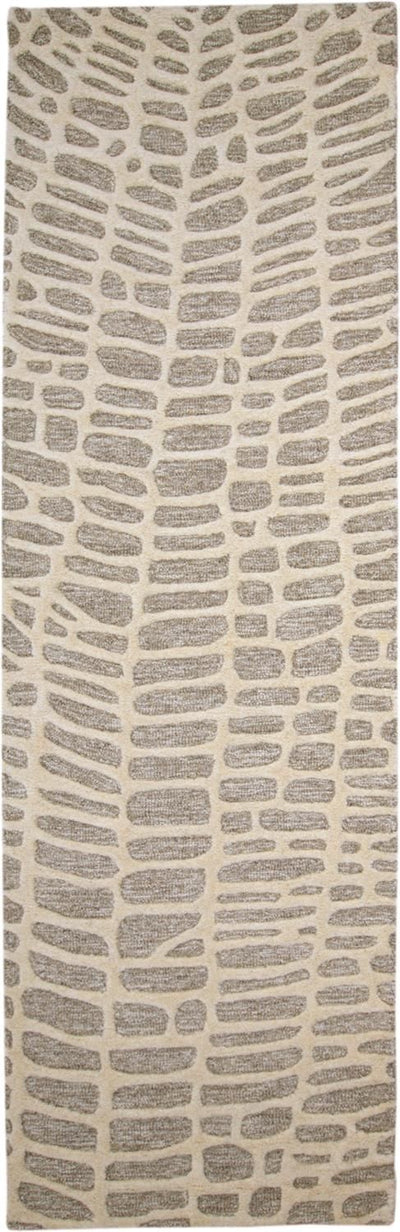 product image for Fadden Hand Tufted Taupe and Beige Rug by BD Fine Flatshot Image 1 66