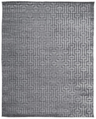 product image for Savona Hand Woven Gray and Silver Rug by BD Fine Flatshot Image 1 41