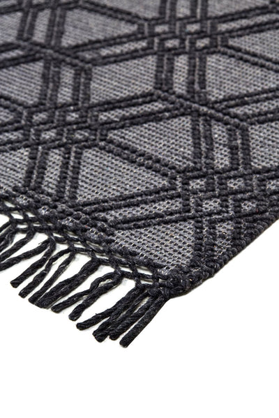 product image for Lavinda Hand Woven Gray and Black Rug by BD Fine Corner Image 1 80