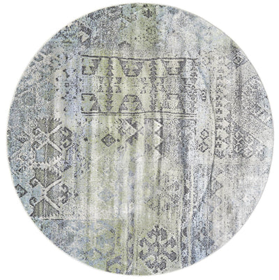 product image for Alessandria Green and Blue Rug by BD Fine Flatshot Image 1 17