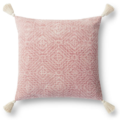 product image for Hand Woven Pink Pillow Flatshot Image 1 20