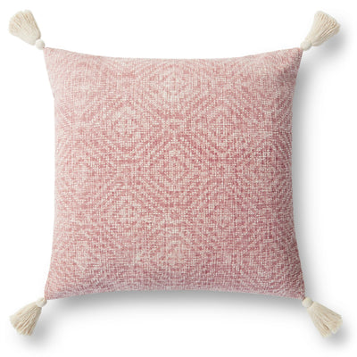 product image for Hand Woven Pink Pillow - Cover + Down Insert - Open Box 4 36