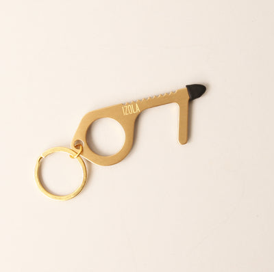 product image for brass edc no touch tool by izola 3 93