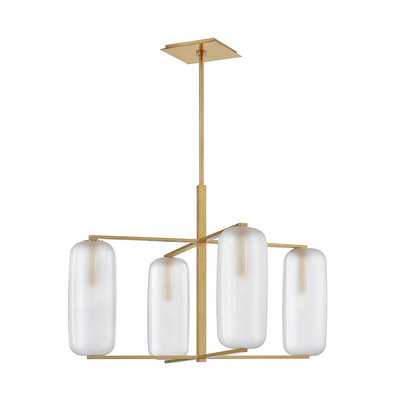 product image for Pebble 4 Light Chandelier by Hudson Valley 24