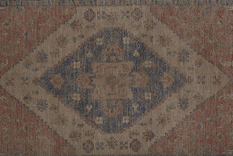 media image for Ramey Hand Woven Blue and Orange Rug by BD Fine Texture Image 1 294