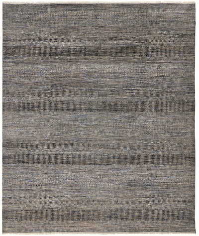 product image for Caldecott Hand Knotted Dark and Warm Gray Rug by BD Fine Flatshot Image 1 33