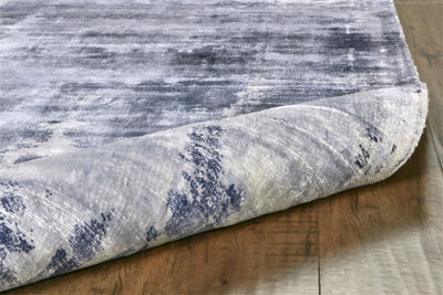 product image for Cashel Hand Woven Misty Blue Rug by BD Fine Roll Image 1 21