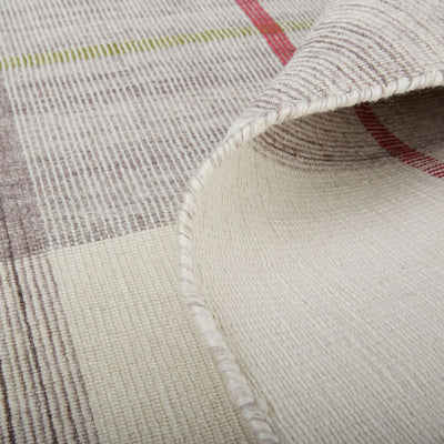 product image for Moya Flatweave Tan and Brown Rug by BD Fine Roll Image 1 69