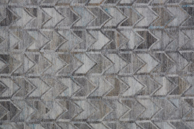 product image for Elstow Hand Woven Light and Dark Gray Rug by BD Fine Texture Image 1 41