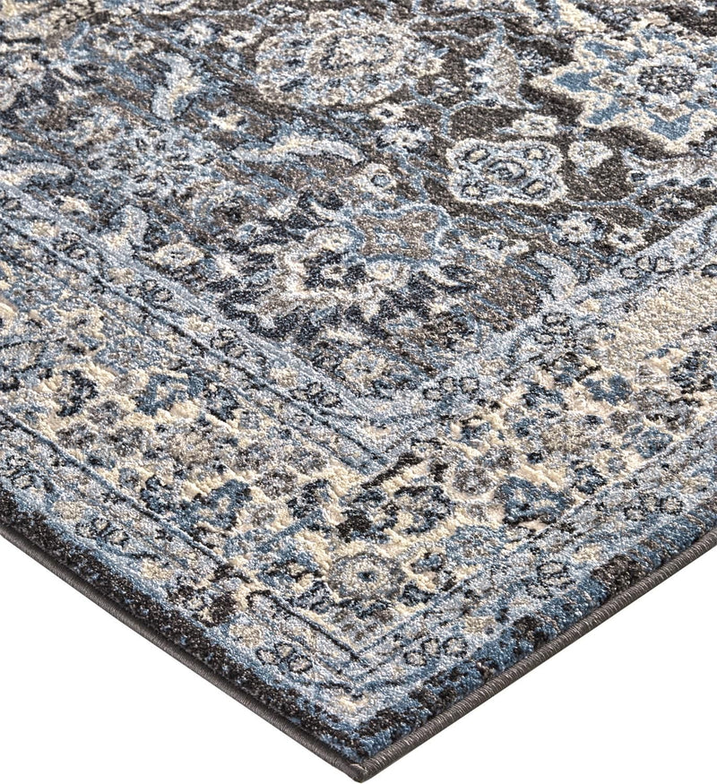 media image for Tullamore Gray and Blue Rug by BD Fine Corner Image 1 298