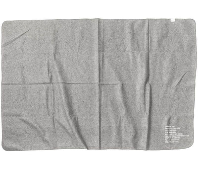 product image for felted blanket gray design by puebco 2 29