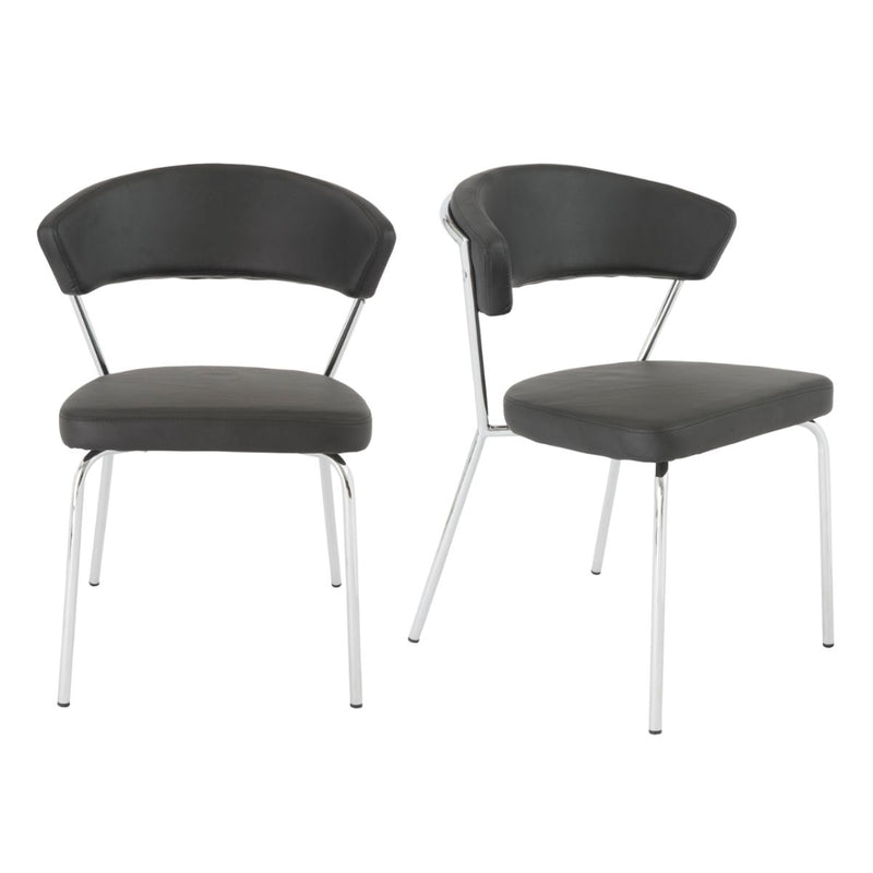 media image for Draco Side Chair in Various Colors - Set of 2 Alternate Image 4 267