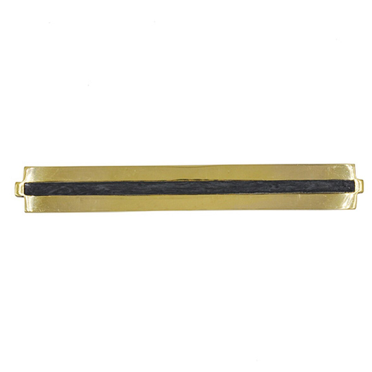 media image for Brass Long Handle with Inset Resin in Various Sizes & Colors 217