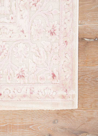 product image for fables rug in bright white parfait pink design by jaipur 3 95